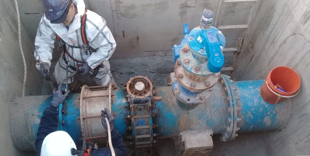 Corte de agua en un barrio de la ciudad de Santa Fe por trabajos de mantenimiento