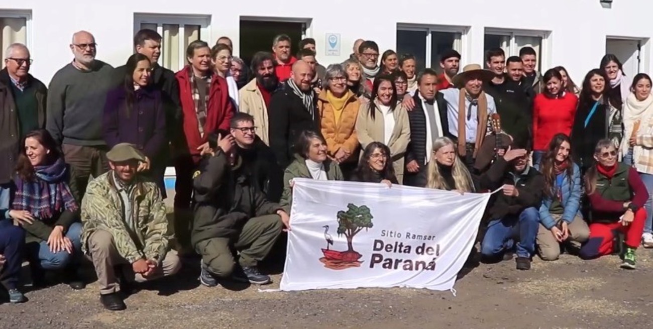 Monje fue incorporado como portal de sitio Ramsar en el Delta del Paraná
