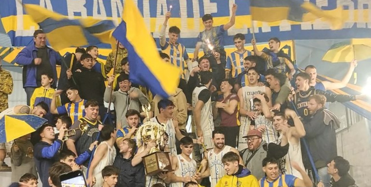 Centenario, bicampeón de la Asociación Venadense de Básquet