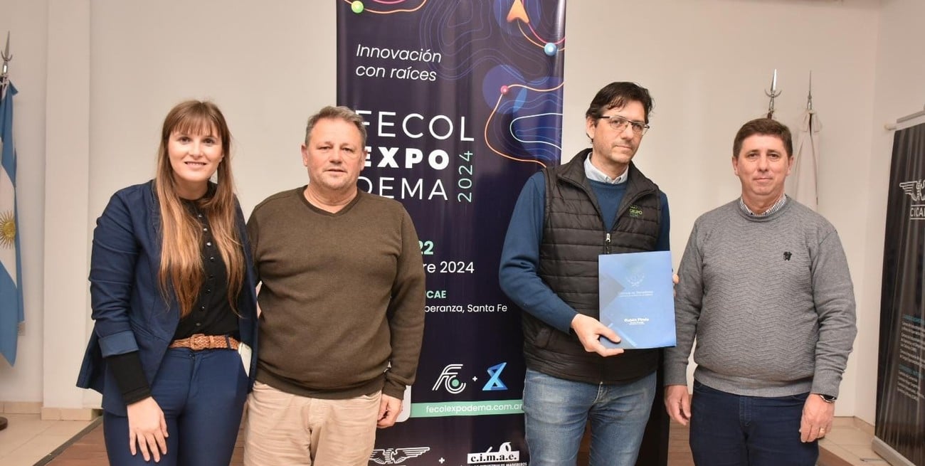 En Esperanza, Pirola confirmó la presencia de "Juntos y en Positivo" en Fecol + Expodema 