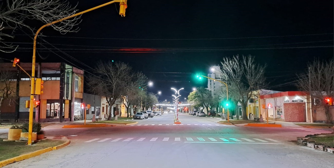 El Trébol supera las 130 cuadras iluminadas con tecnología led