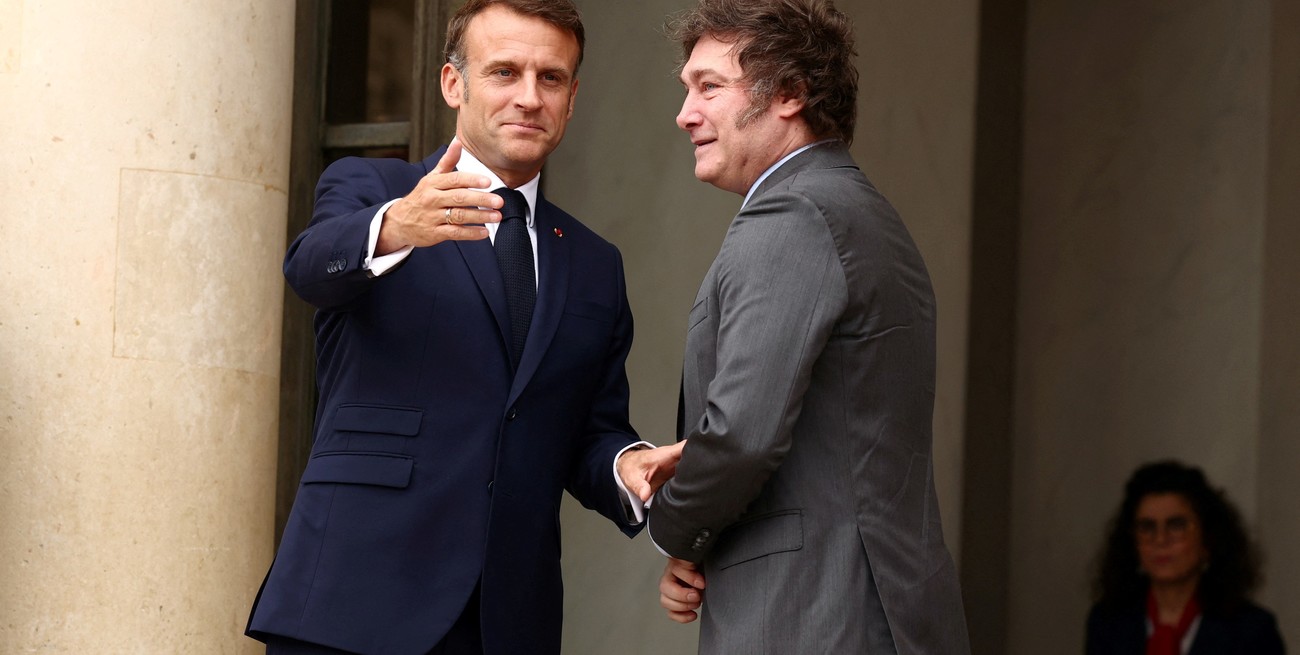 Milei habló con Macron: "Argentina es un amigo", dijo el presidente francés