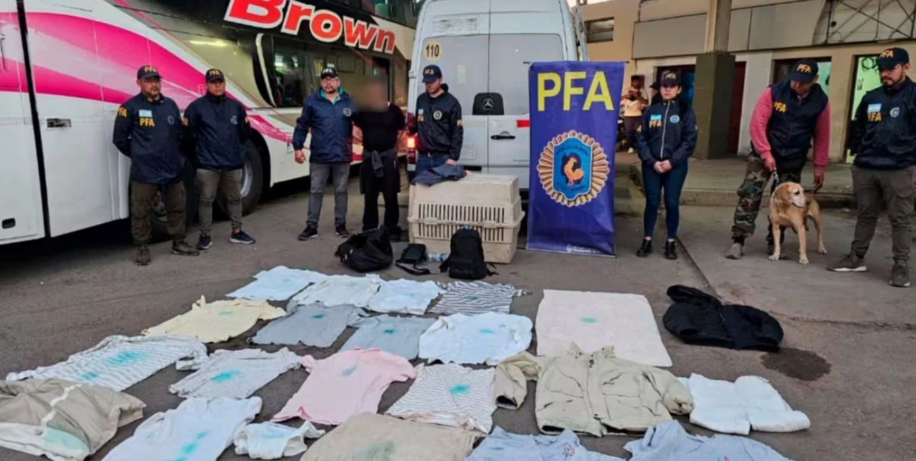 Salta: interceptaron a un traficante italiano con 11 kilos de cocaína 