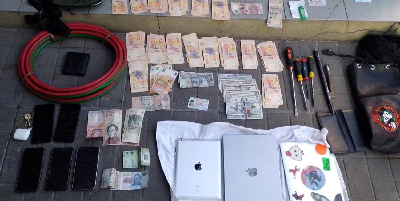 Buenos Aires: tres ciudadanos chilenos y un colombiano detenidos por robo 