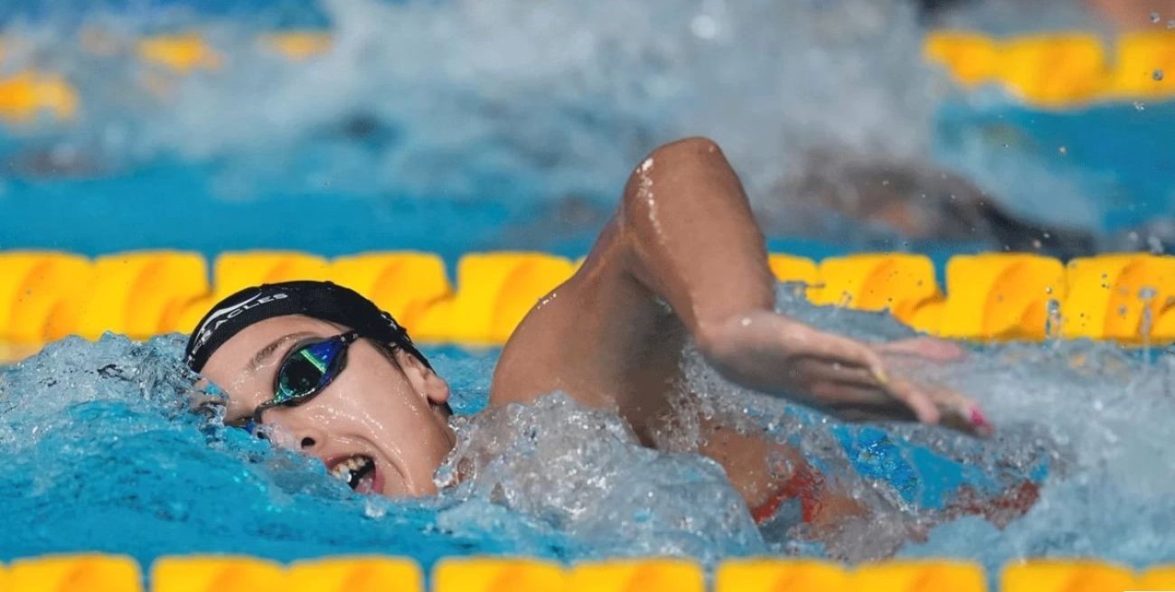 Agostina Hein, con solo 16 años es la atleta más joven de la delegación argentina