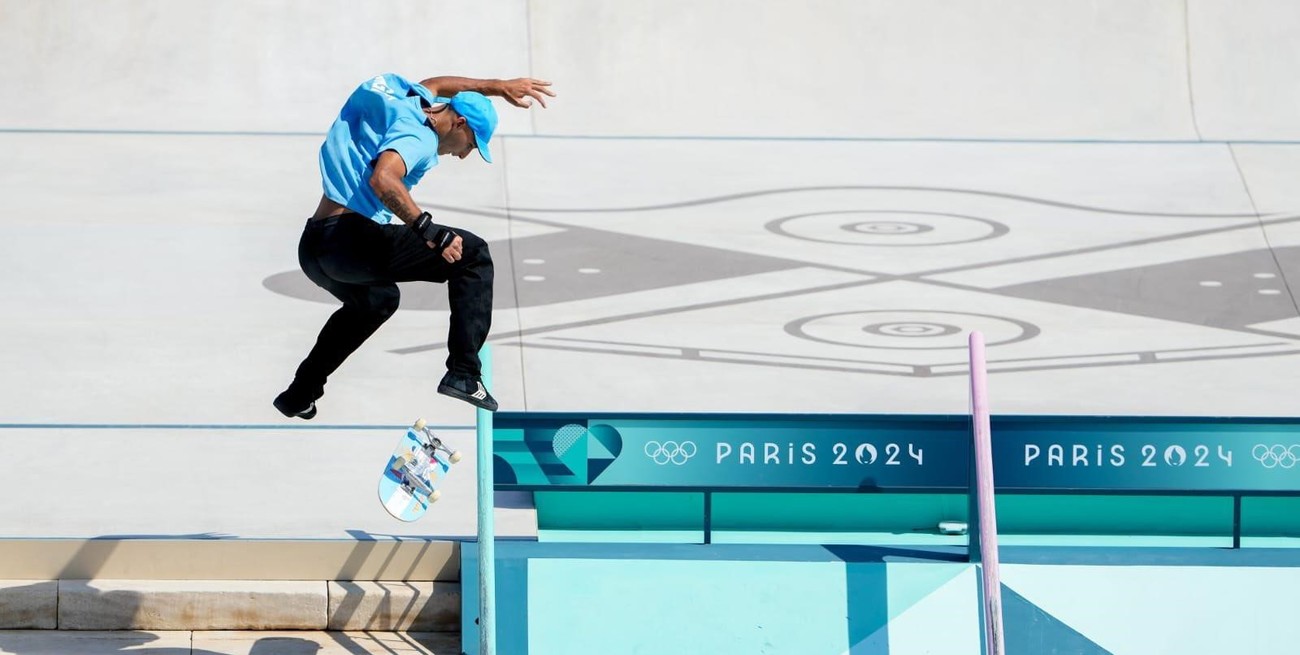 Juegos Olímpicos: el argentino Dell Olio terminó octavo en la final de Skateboarding