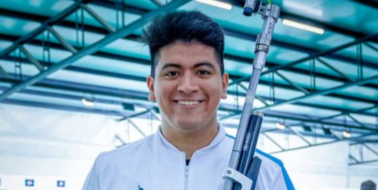 Julián Gutiérrez finalizó octavo en la final de rifle de aire en París 2024