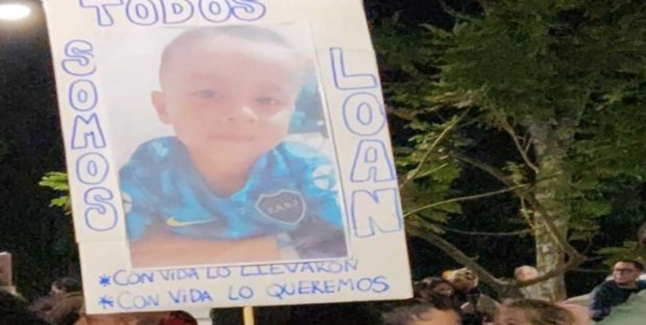 Video: multitudinaria marcha por la aparición con vida de Loan Danilo Peña en Corrientes