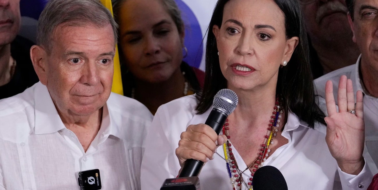 Venezuela: Corina Machado y Edmundo González Urrutia pasaron a la clandestinidad