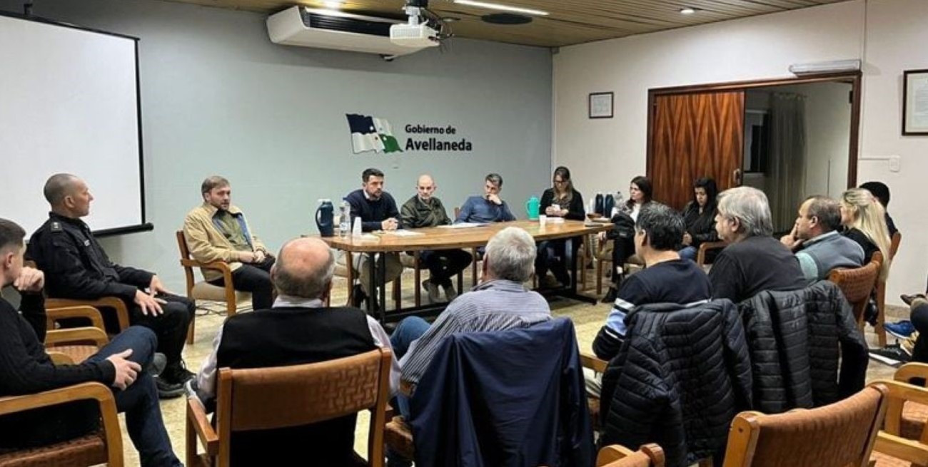 Braidot encabezó la reunión de la Mesa de Emergencia Habitacional de Avellaneda