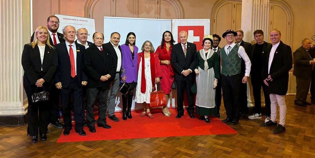 San Jerónimo Norte formó parte de los festejos por los 733 años de la Confederación Helvética