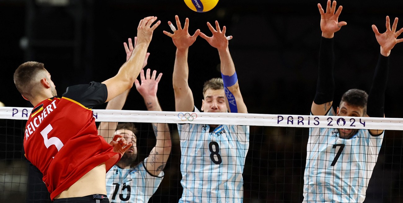 Voley en París 2024: Argentina cayó ante Alemania y quedó eliminada