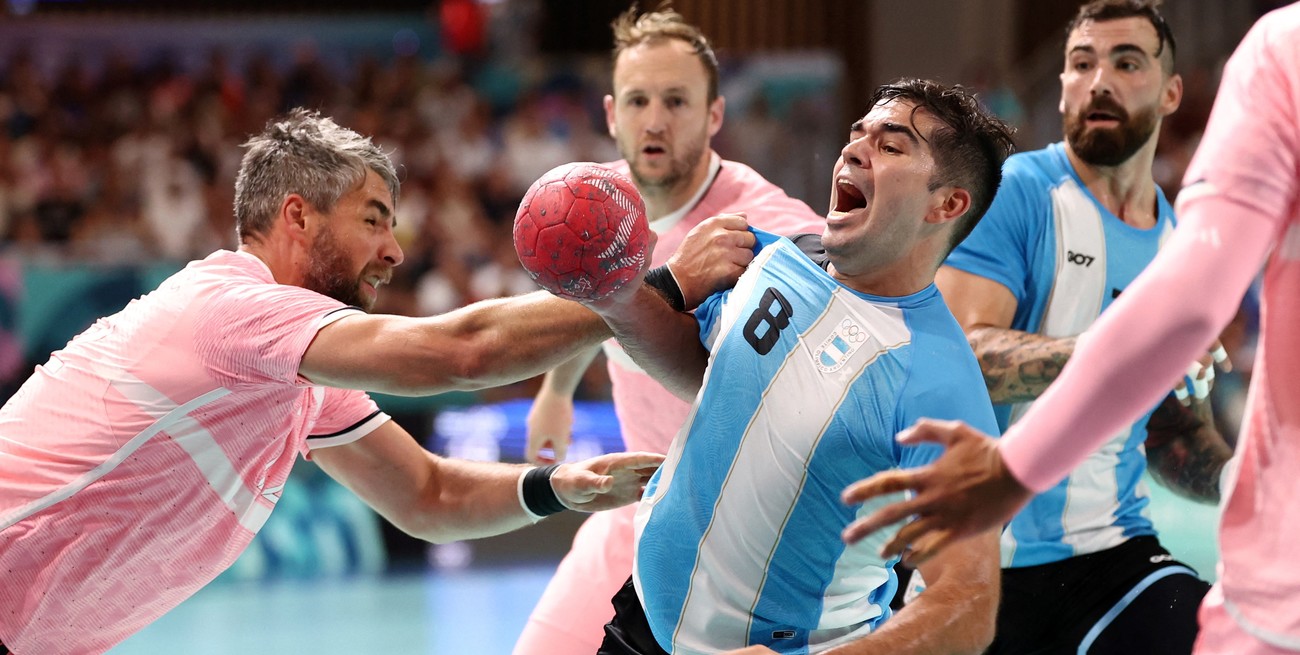 Argentina perdió ante Francia en handball y quedó eliminada de los Juegos Olímpicos