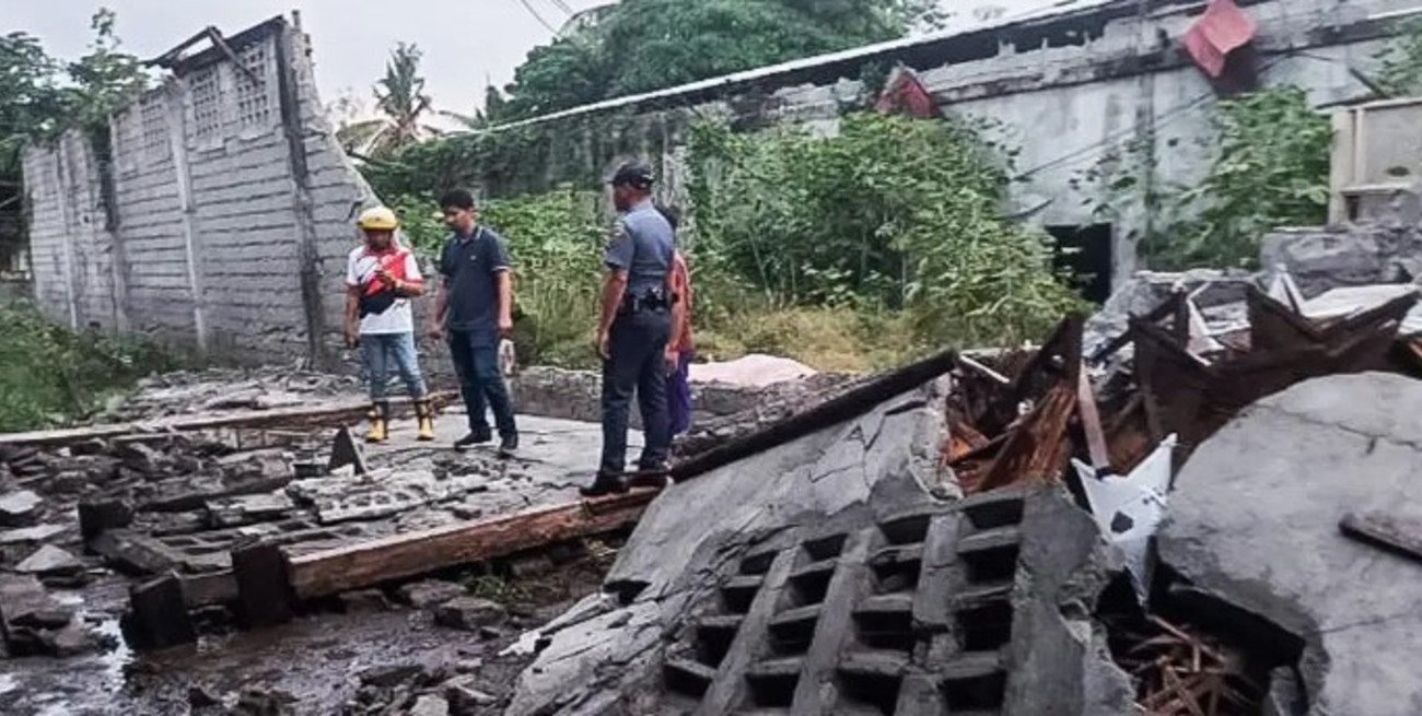 Un sismo de magnitud 6,8 sacudió la isla filipina de Mindanao