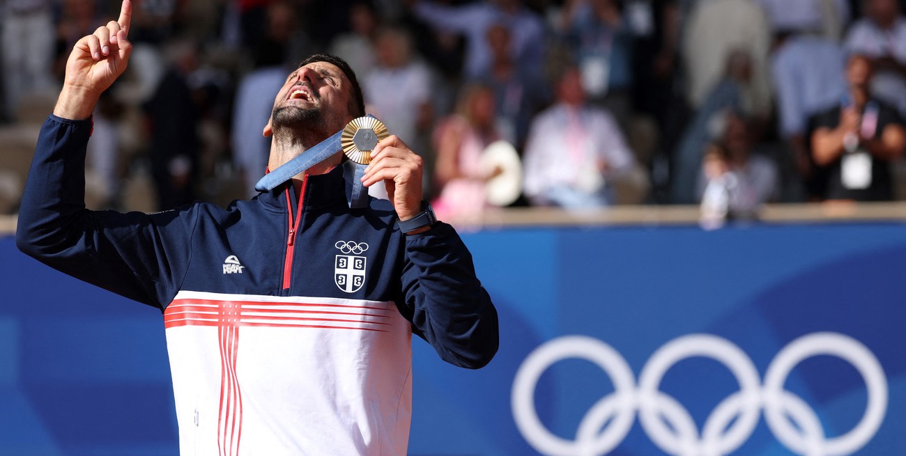 El título que le faltaba: Novak Djokovic se quedó con el oro olímpico en tenis en París 2024