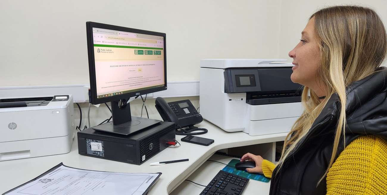 Avanzan hacia la digitalización total de los trámites en la Justicia de Santa Fe