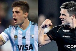 El "Hacha" Peillat fue campeón olímpico con los Leones en Río 2016, ahora juega para Alemania y este domingo será rival de la Argentina.