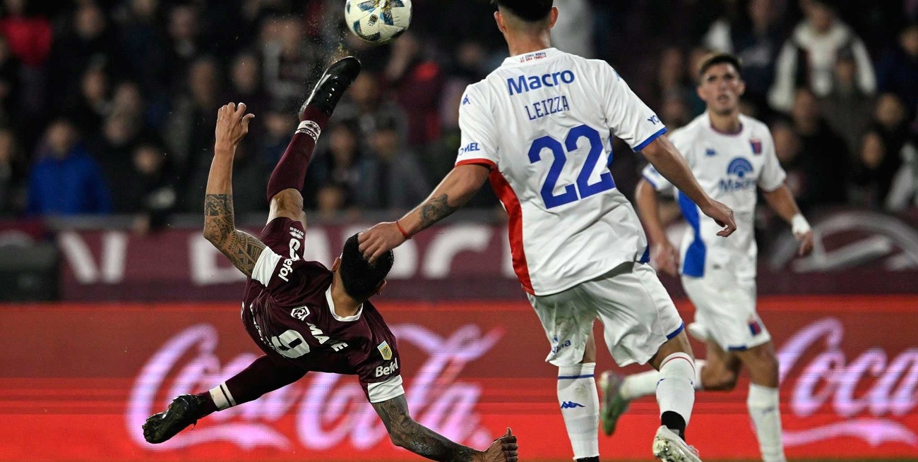 Golazo de Bou para la victoria de Lanús: ¿el mejor del año?