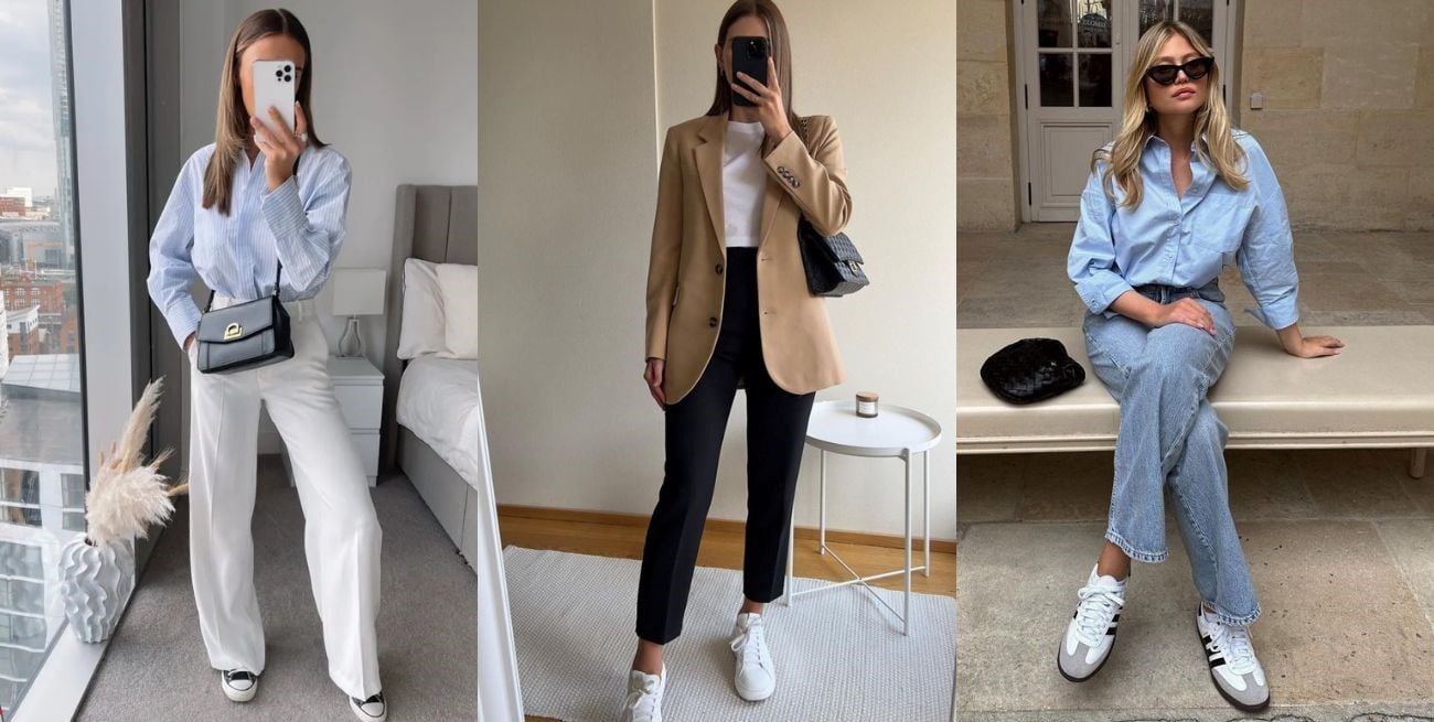 Cómo lograr un look elegante con zapatillas y ropa casual
