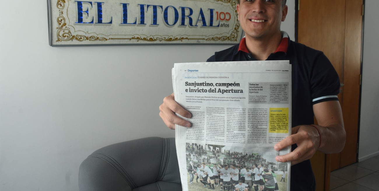 Dejó Colón por un enojo, es figura en la Liga Santafesina y sueña con volver