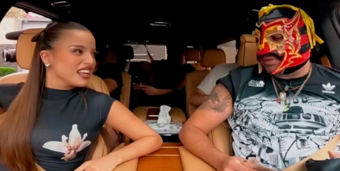 Video: el incómodo encuentro de Emilia Mernes con un youtuber mexicano