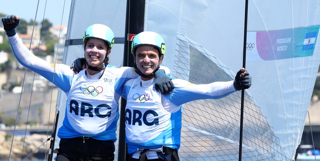 Argentina fue plata en Vela Nacra 17 y suma otra medalla en París 2024