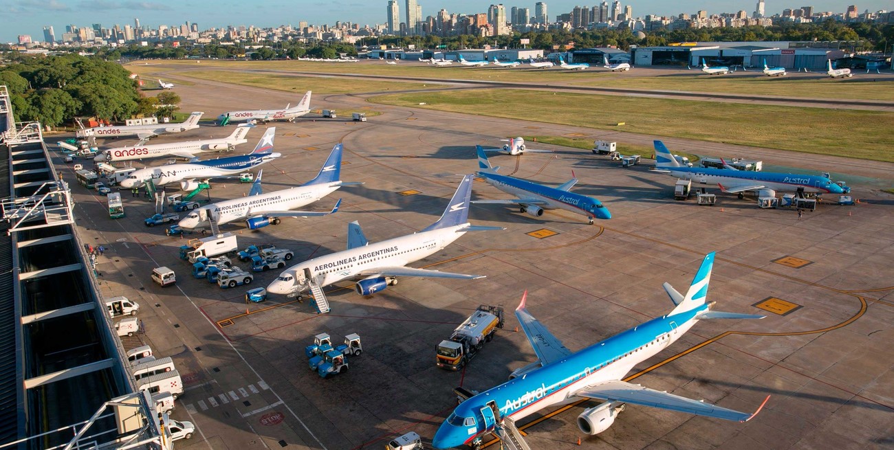 Habilitan vuelos internacionales con más de 200 pasajeros en Aeroparque