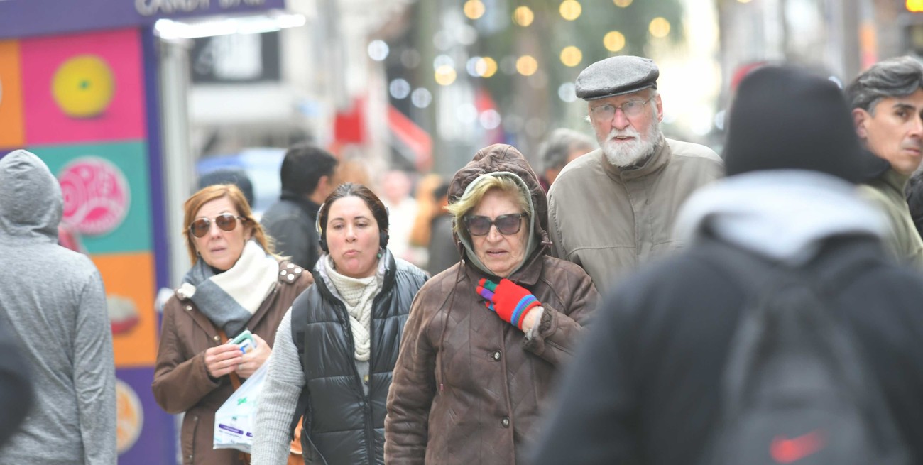Sábado con mucho frío y posibilidad de chaparrones en la ciudad de Santa Fe