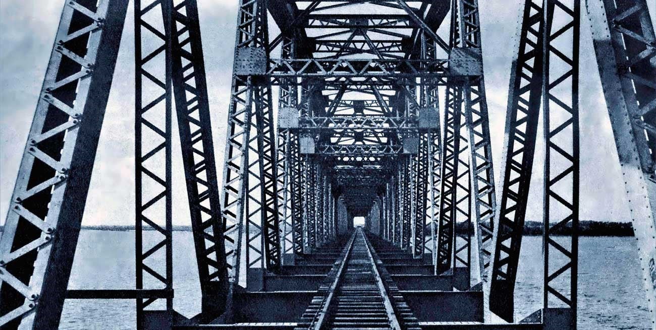 Tesoro invaluable: tres fotos poco conocidas del puente ferroviario sobre la Setúbal