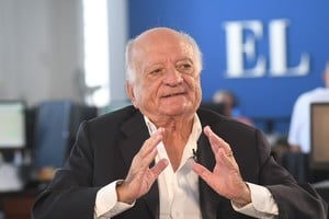 "No sé de donde salió la idea de que en la Convención no se trabajaba, que era solo levantar la mano. Pero hay ocho tomos con los debates que hubo". Créditos: Mauricio Garín