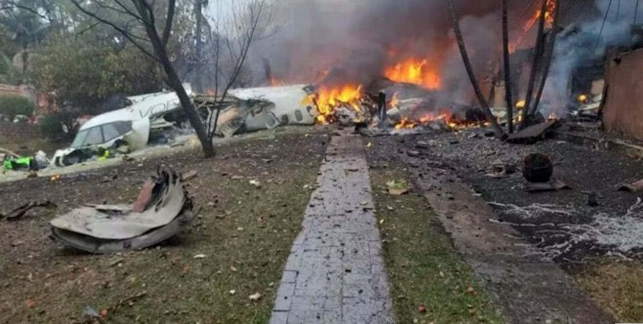 El avión que se estrelló en Brasil enfrentó condiciones climáticas "caóticas" antes de la tragedia 