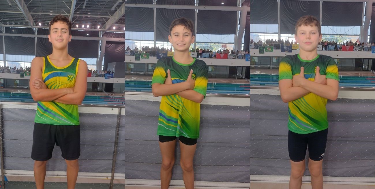 Jóvenes nadadores del club Regatas Santa Fe se destacan a nivel nacional