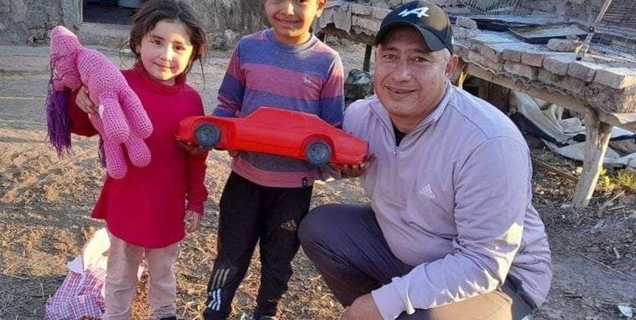 La exitosa iniciativa de un vecino de San Cristóbal por el Día de las Infancias