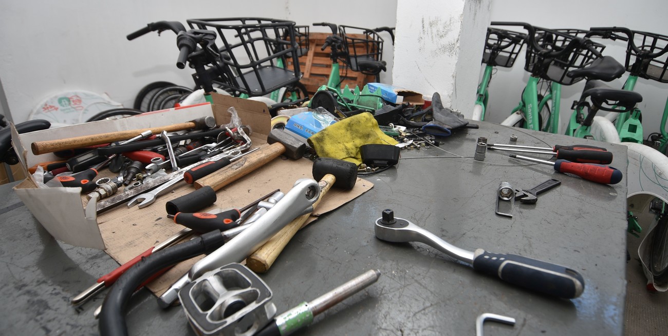 Se reparan unas 15 bicicletas públicas por día en Santa Fe