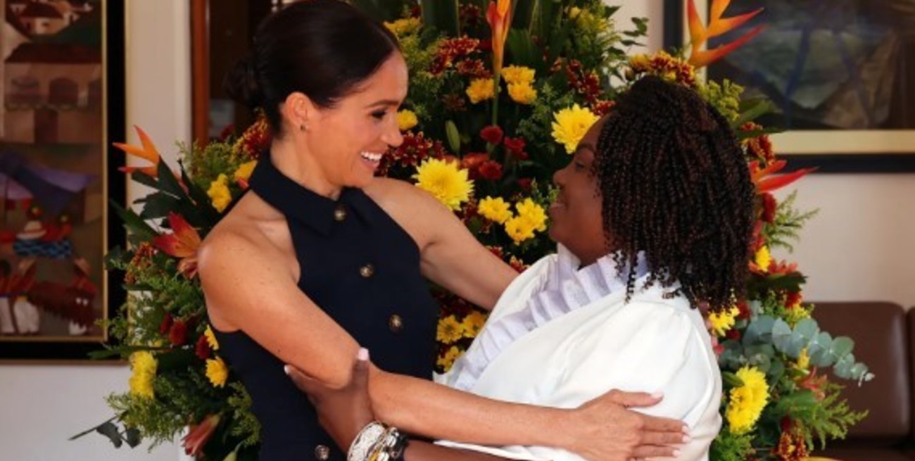 Meghan y Harry, de gira en Colombia tras conmover a la vicepresidenta con su documental