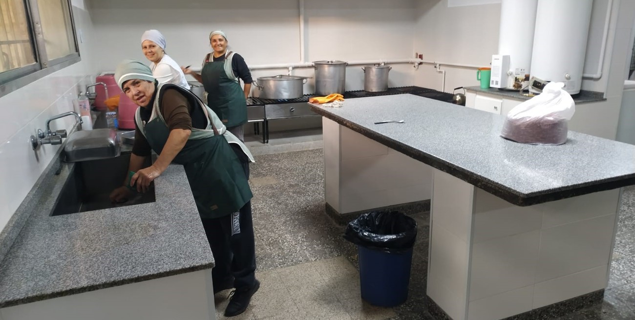 Rufino: cocina nueva gracias a un FANI para la Escuela N° 6031