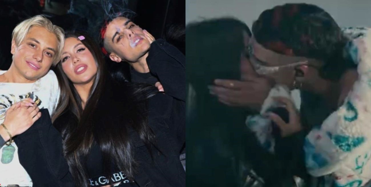 Video: Wanda Nara debutó como cantante en el show de Ca7riel y Paco Amoroso 