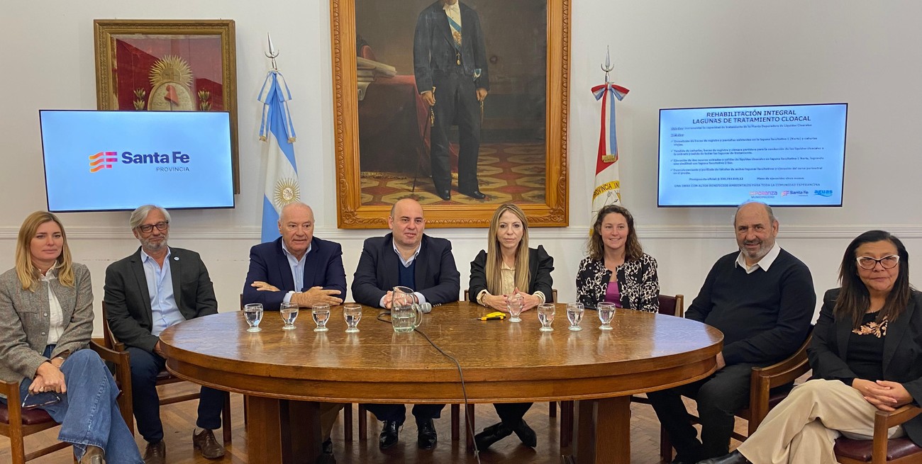 Cuatro ofertas para obras en la planta depuradora de líquidos cloacales en Esperanza