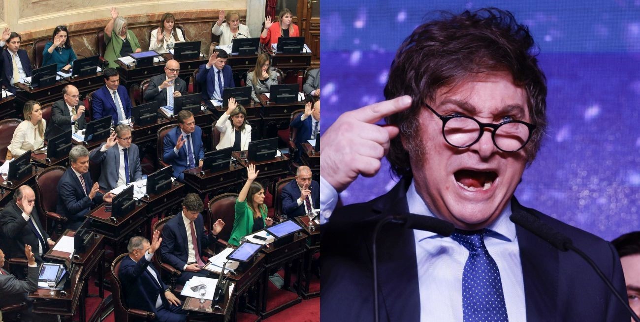 Los senadores se aumentaron el sueldo y Milei criticó la medida: "Una traición al pueblo argentino"