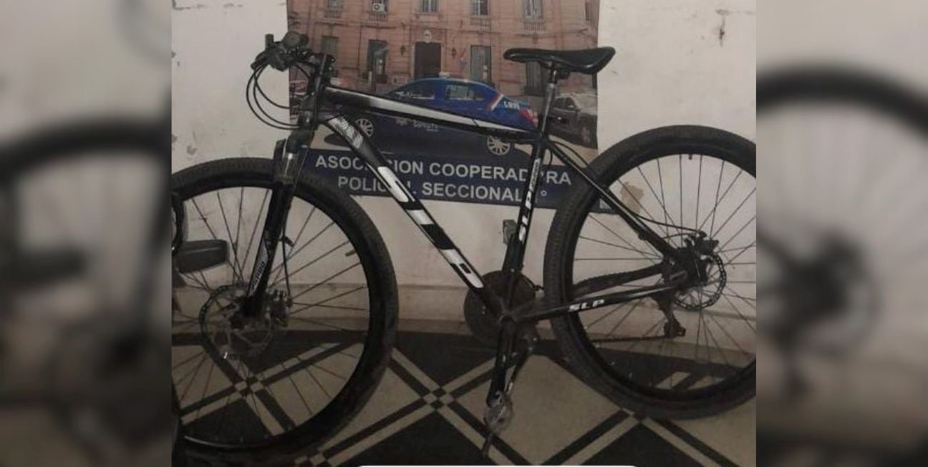 Santa Fe: detuvieron a un joven que quería vender una bici robada