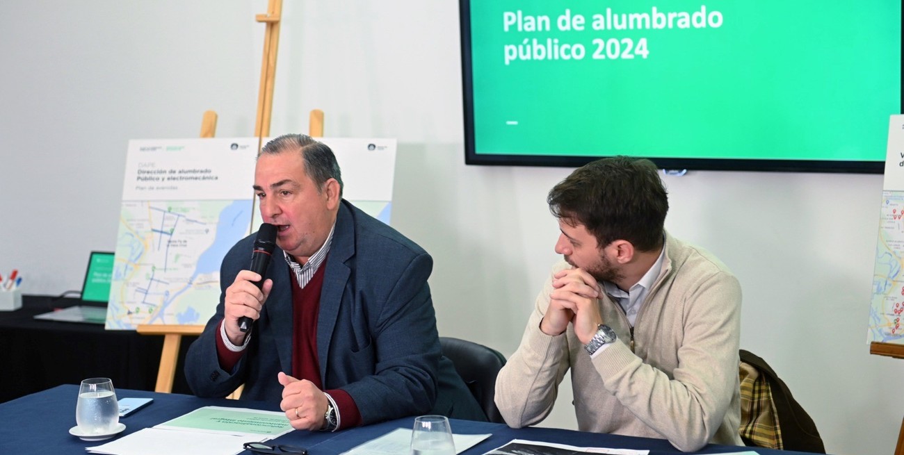La Municipalidad presentó un plan para tercerizar el alumbrado público