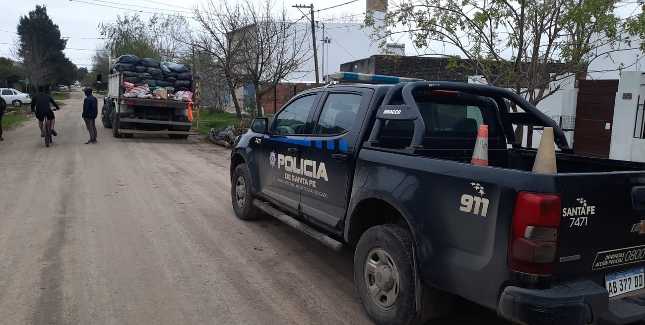 Recolectores de basura de Reconquista hallaron un cráneo humano en una bolsa de residuos