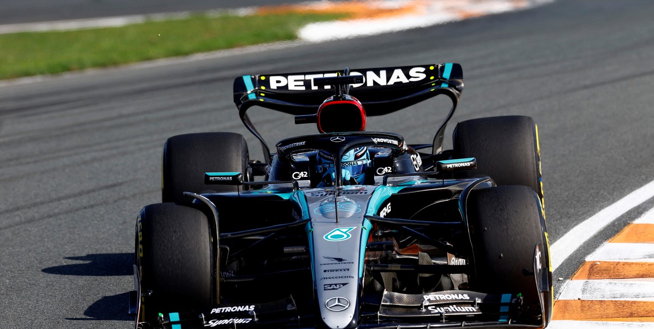 Russell el más rápido de la segunda sesión de entrenamientos libres en Zandvoort