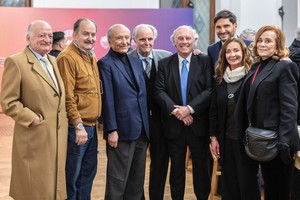 Fue un cálido reencuentro entre dirigentes políticos.