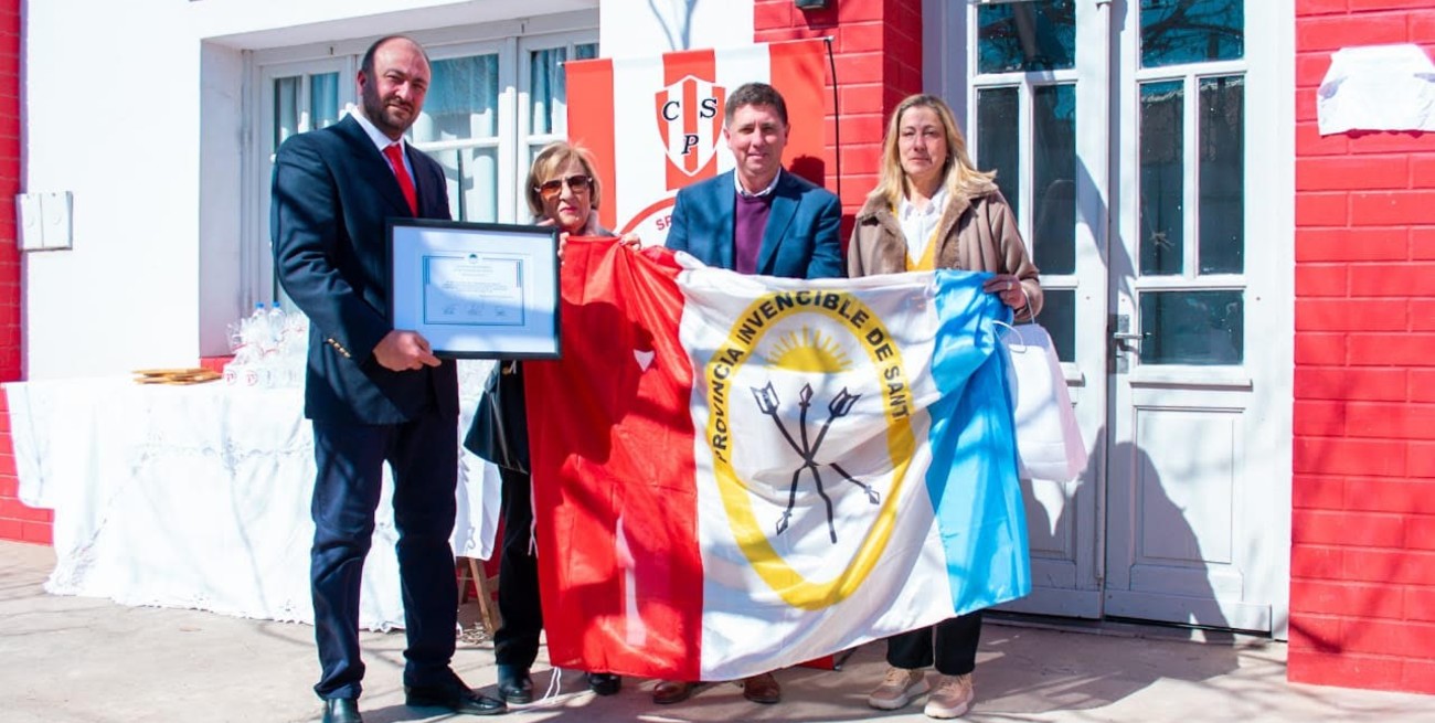 Pirola destacó una construcción pionera: "las instituciones, corazón y motor de nuestras comunidades"