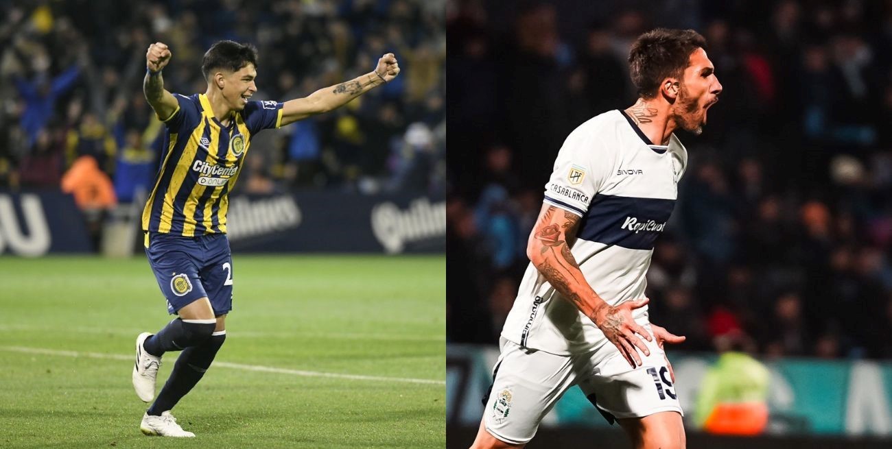 Agónicos triunfos de Rosario Central y Gimnasia