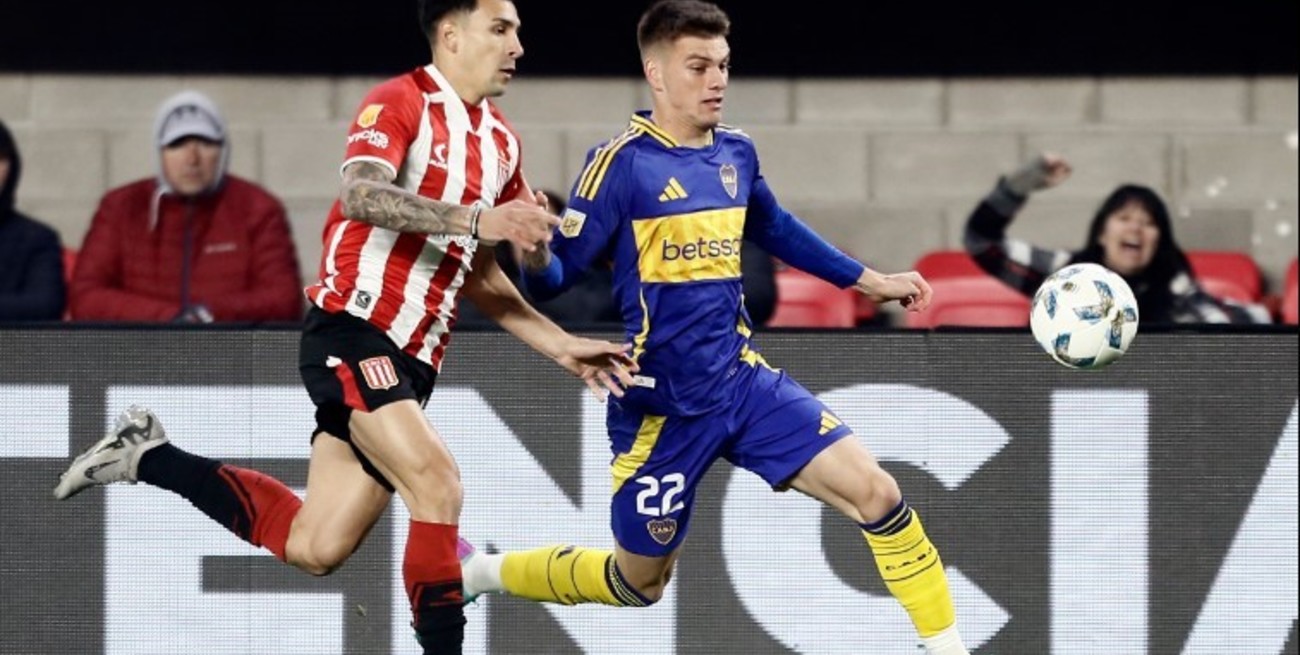 Boca y Estudiantes empataron con un final polémico