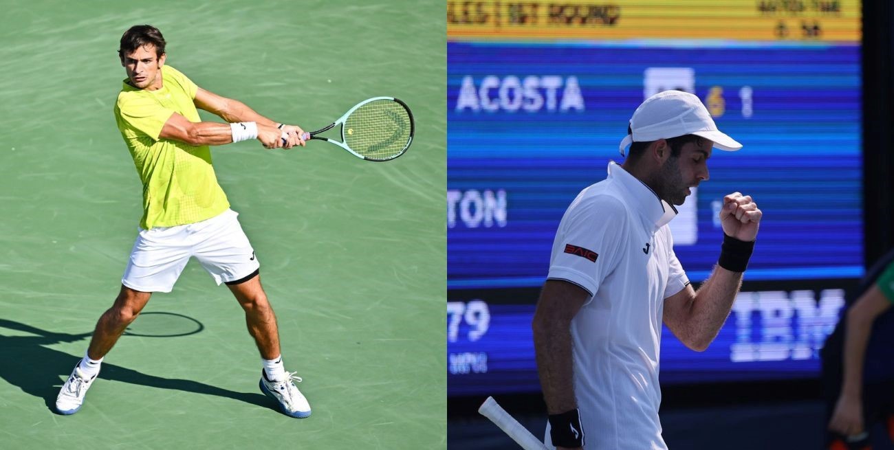 Navone y Díaz Acosta avanzaron a la segunda ronda del US Open