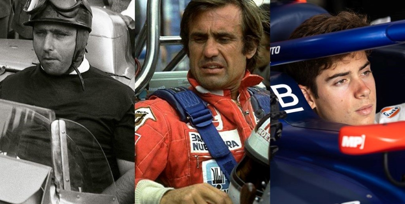 Argentinos en la Fórmula 1: la lista a la que se suma Franco Colapinto