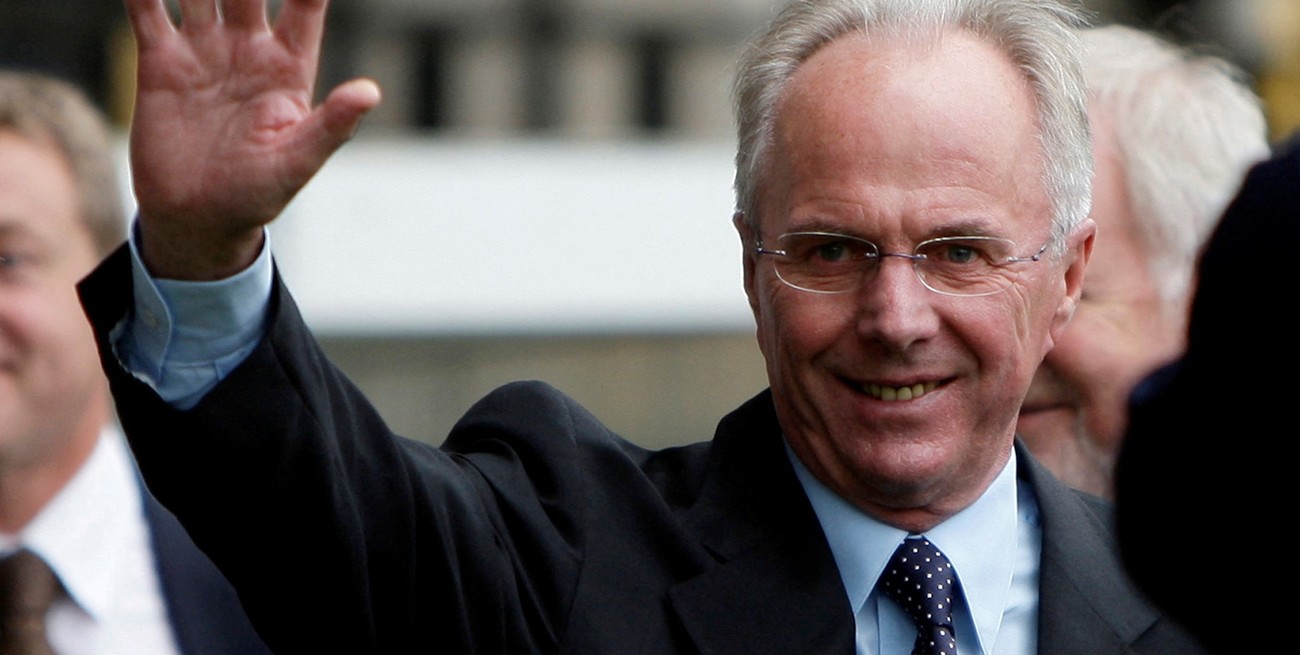 Dolor en el fútbol: murió Sven-Göran Eriksson